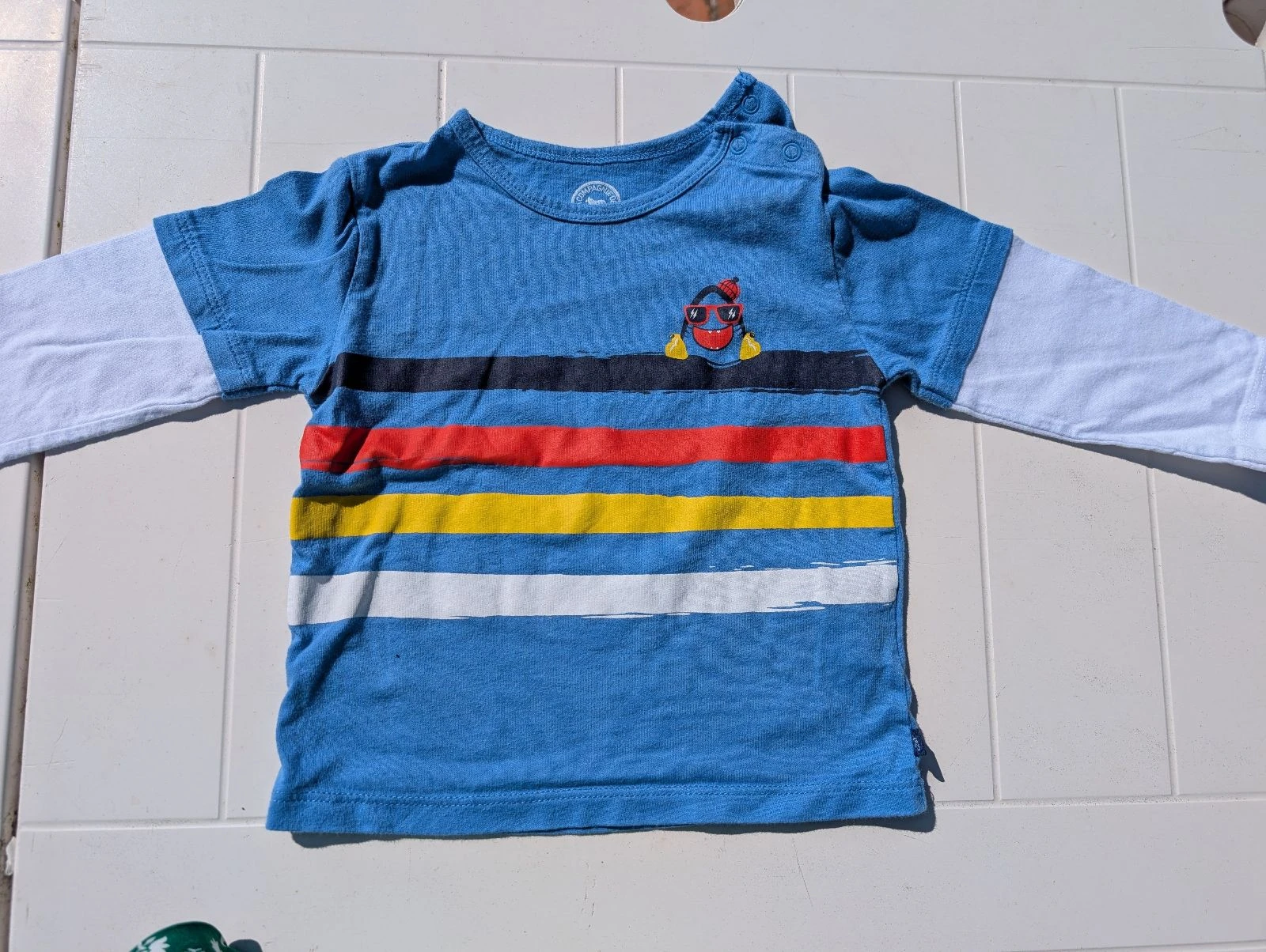 Tee-shirt manches longues 18 mois